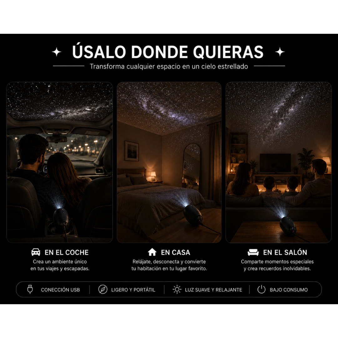 Mini Proyector de Galaxia